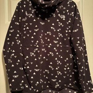 The North Face Black and White Patterned Hoodie